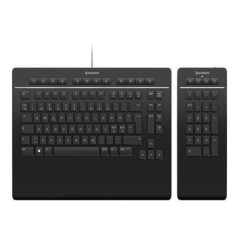 3Dconnexion Pro Numpad Tastatur - Effektivt Nordisk Numerisk Tastatur med Kabling, Varenummer: 4260016341238